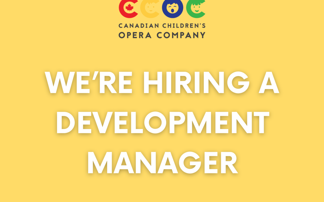 We’re Hiring a Development Manager!